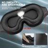 Travel 3D Eye Mask Sleep Soft Padded Shade Cover Rest Relax Sleeping Blindfold